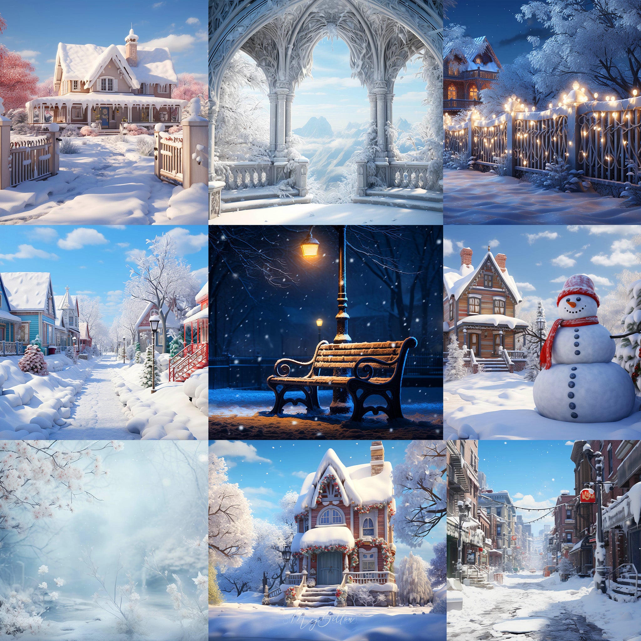 Hello Winter Mega Bundle – Meg Bitton Productions