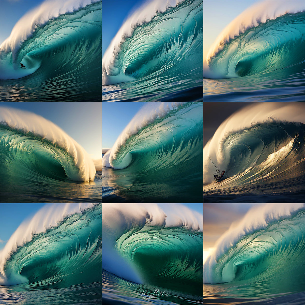 Catch A Wave Background Bundle