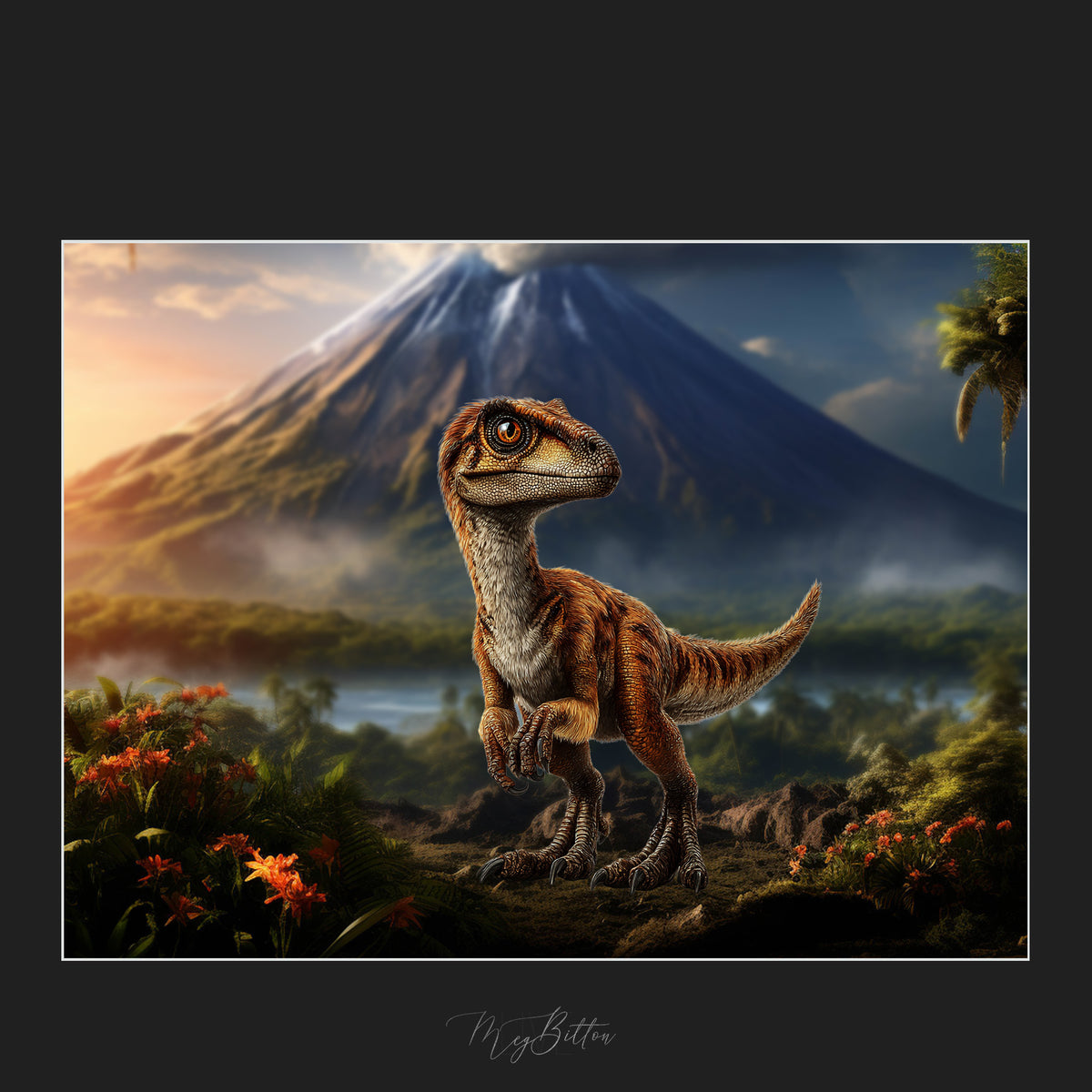 Magical Velociraptor Overlays