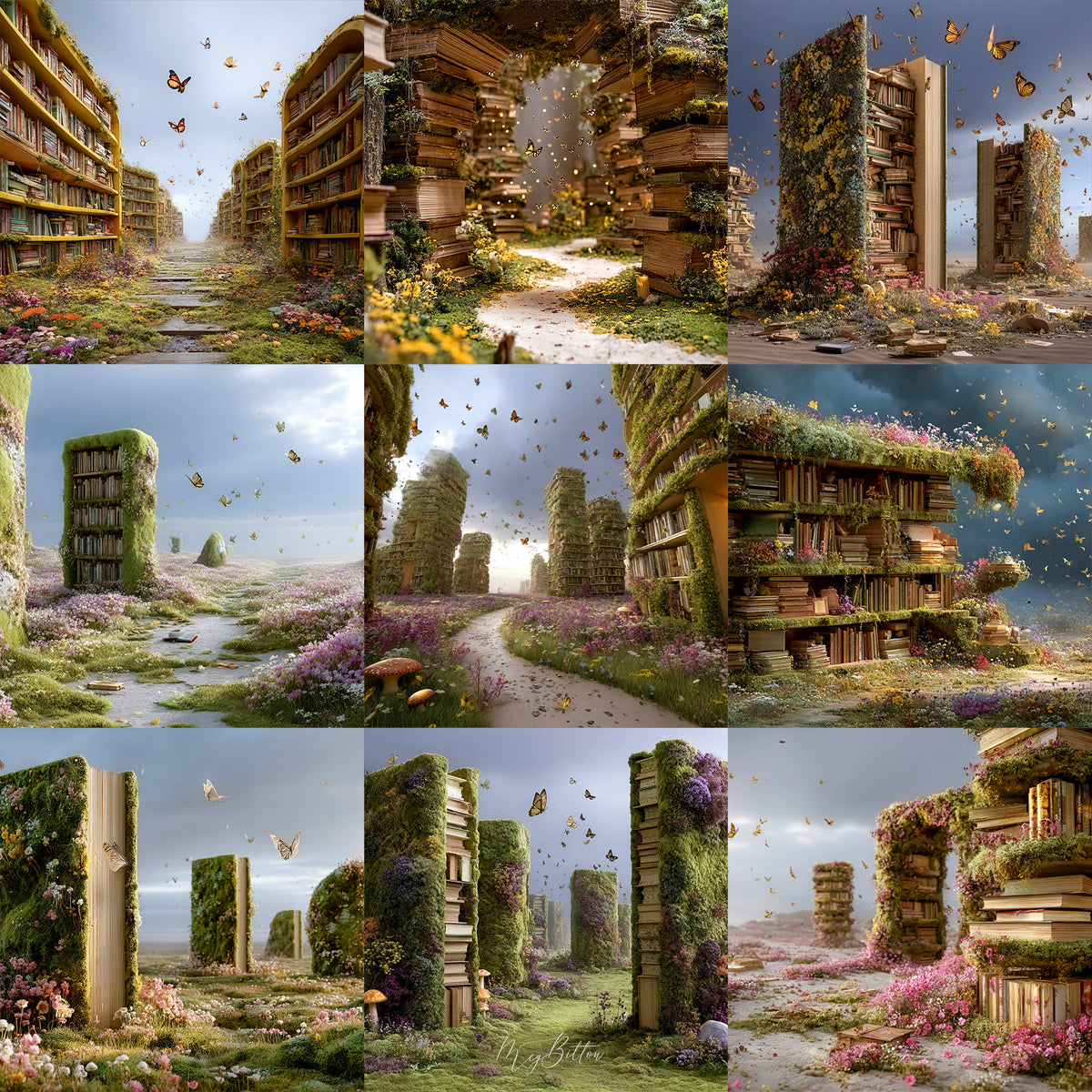 Forgotten Books Background Bundle