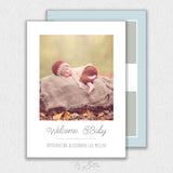 Simple Baby Announcement Template