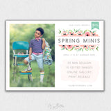 Spring Mini Session Template #2