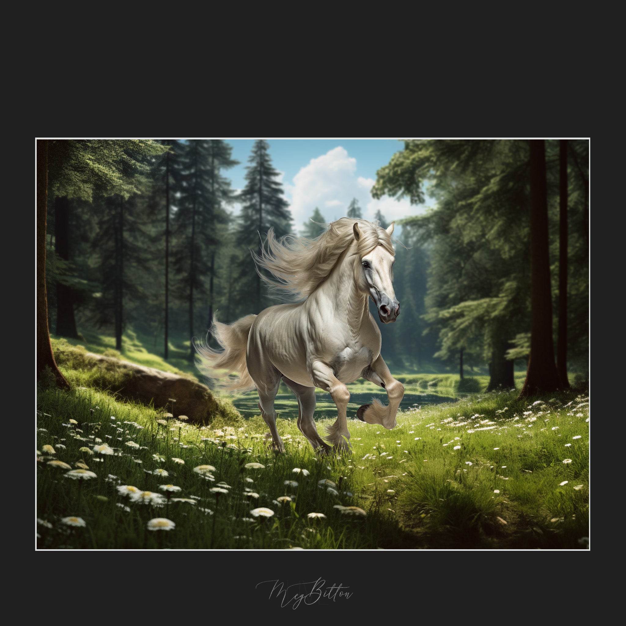 Magical Wild Horses Overlays