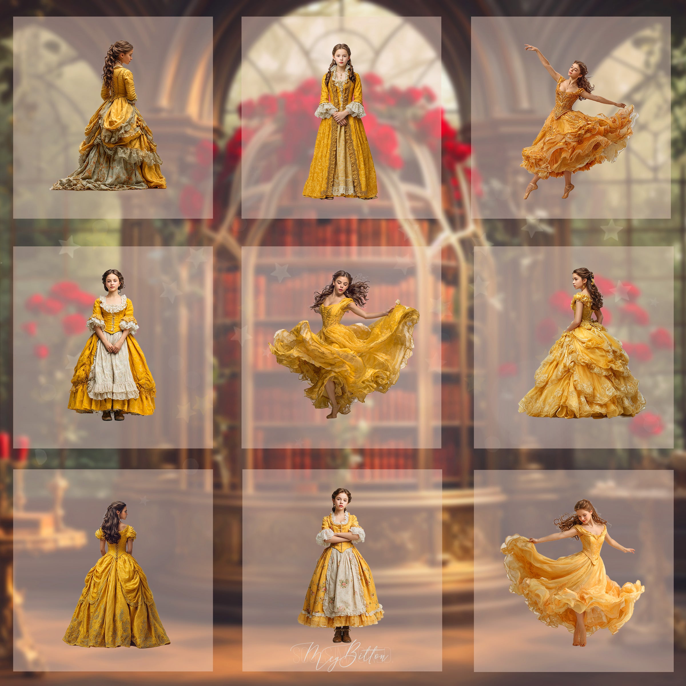 Magical Beauty Model Overlays