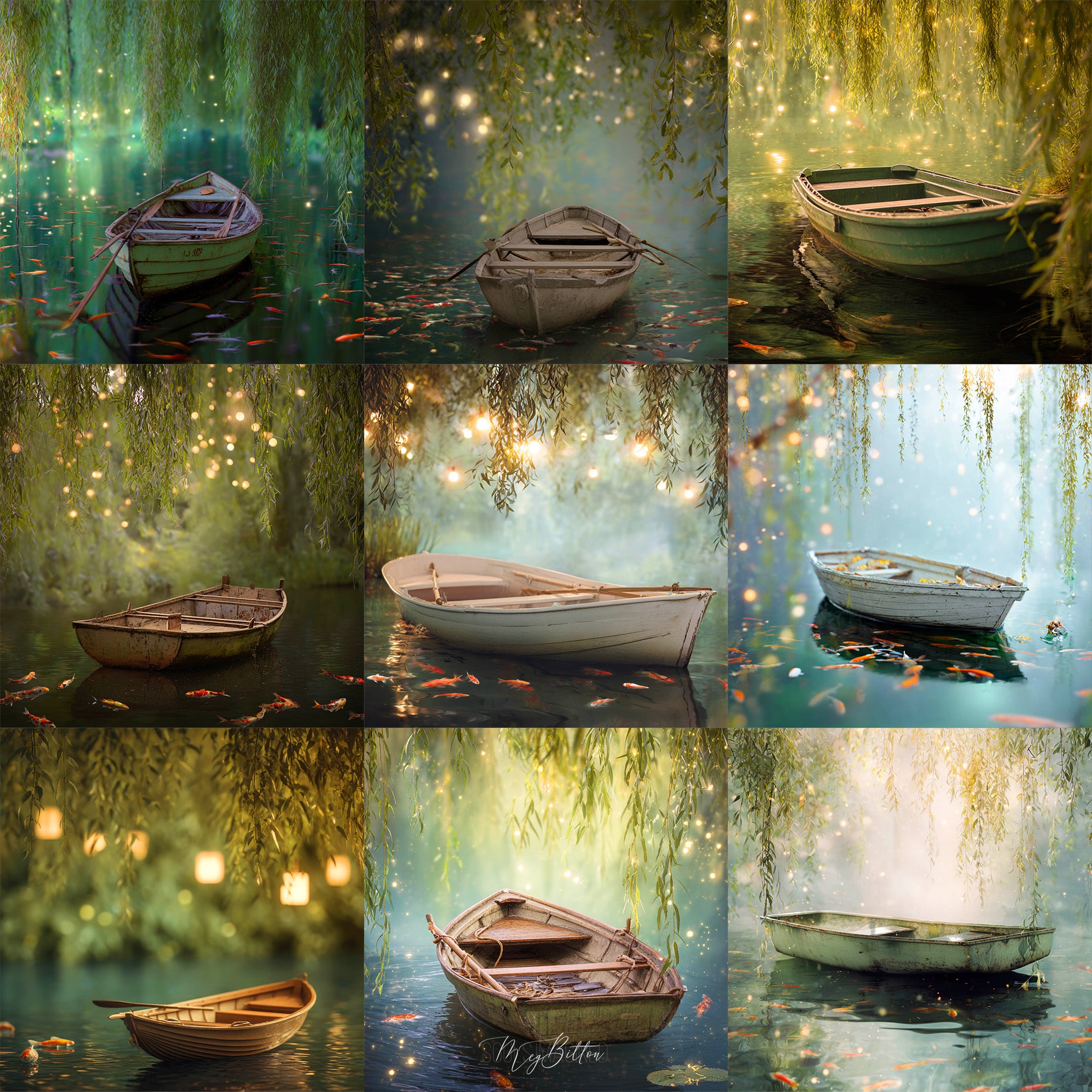 Fairytale Fishin Background Bundle