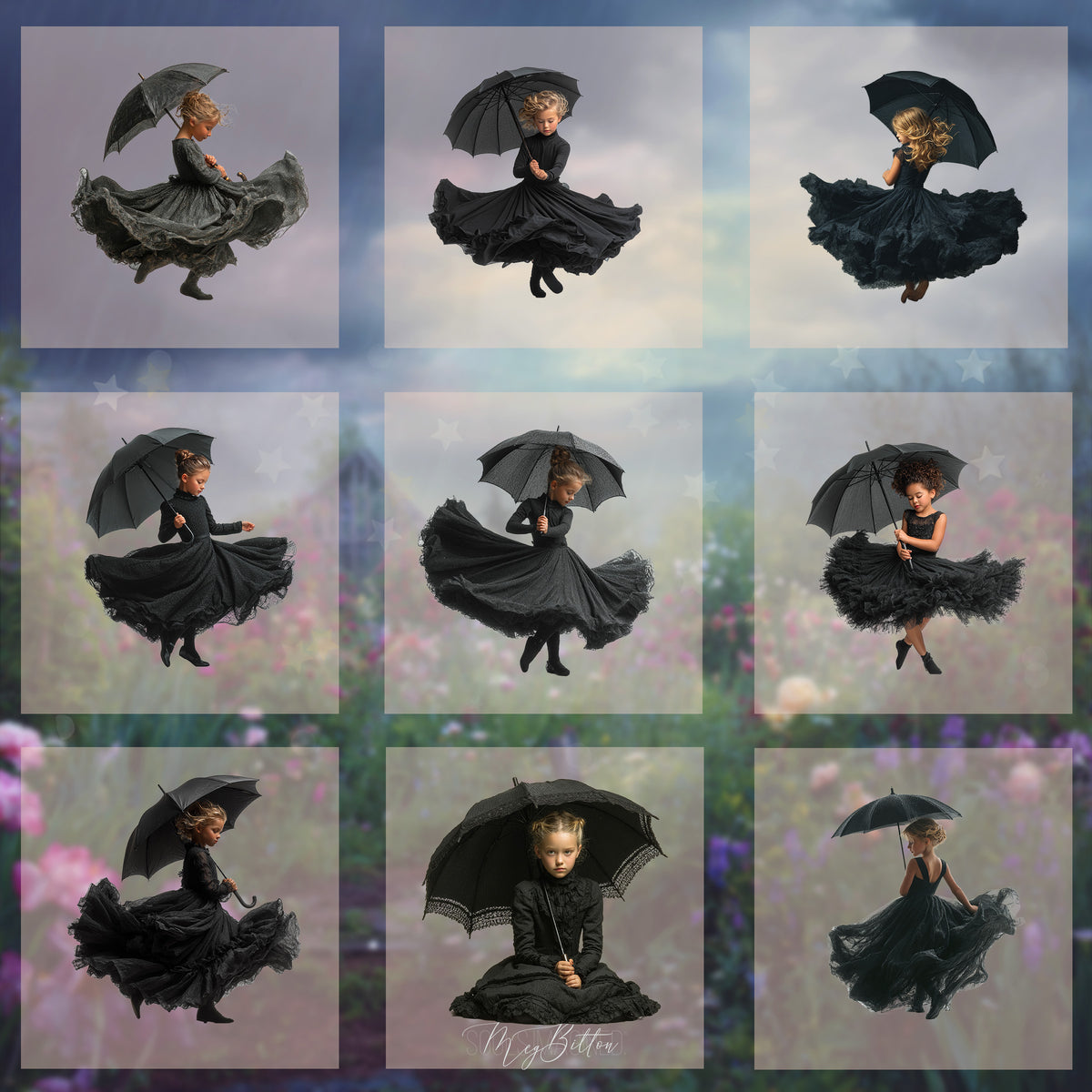 Magical Moody Rain Model Overlays