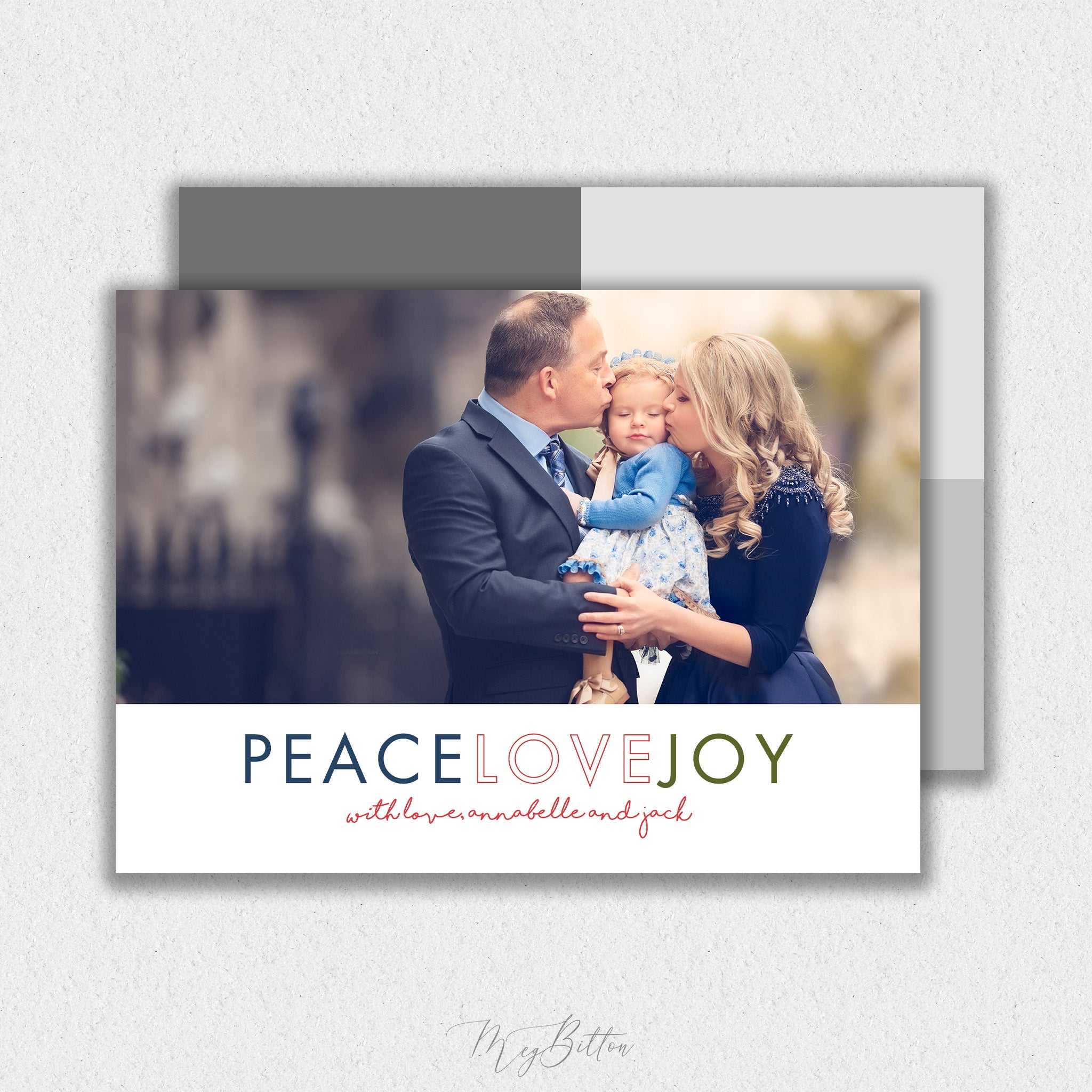 Modern Holiday Card Template #11