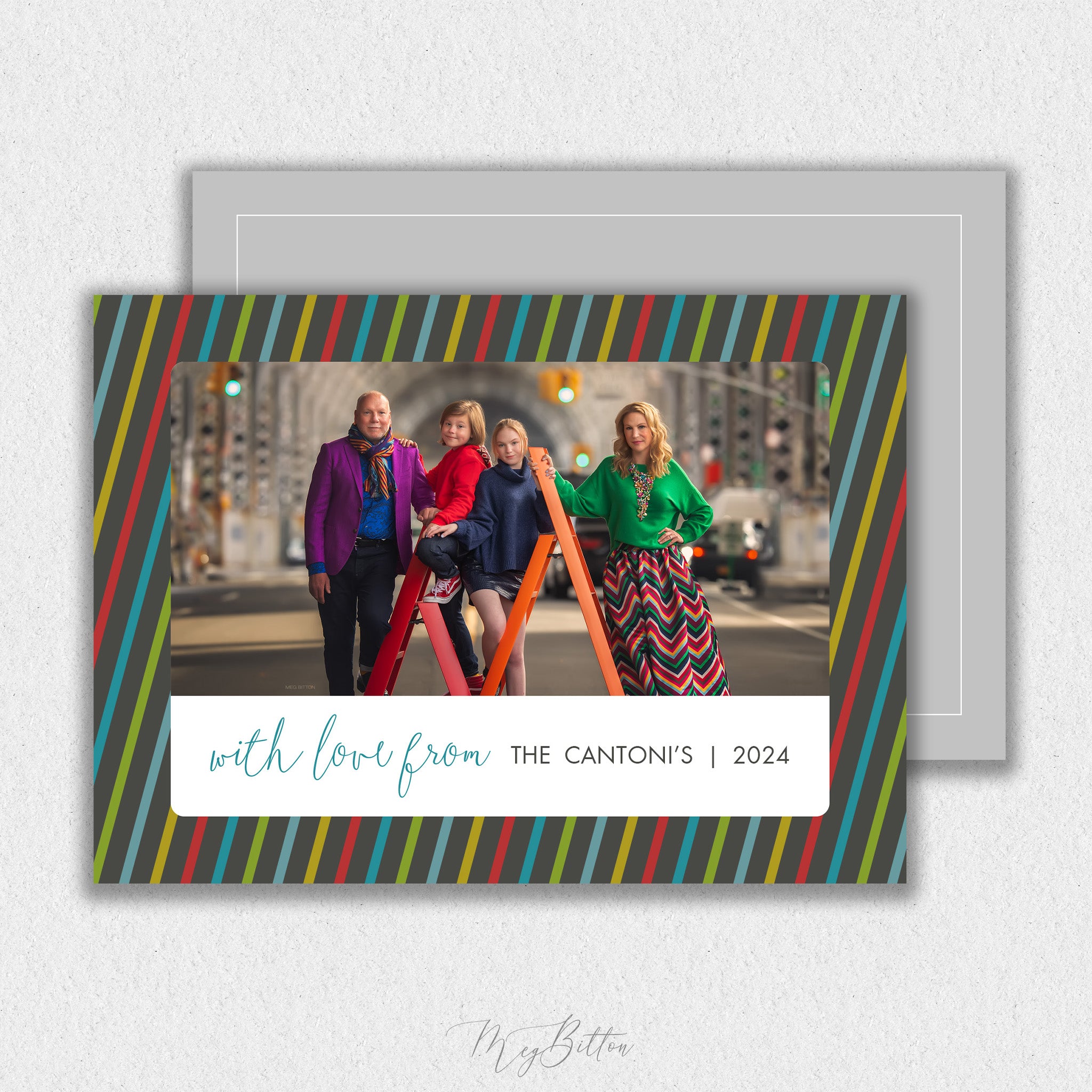 Modern Holiday Card Template #14