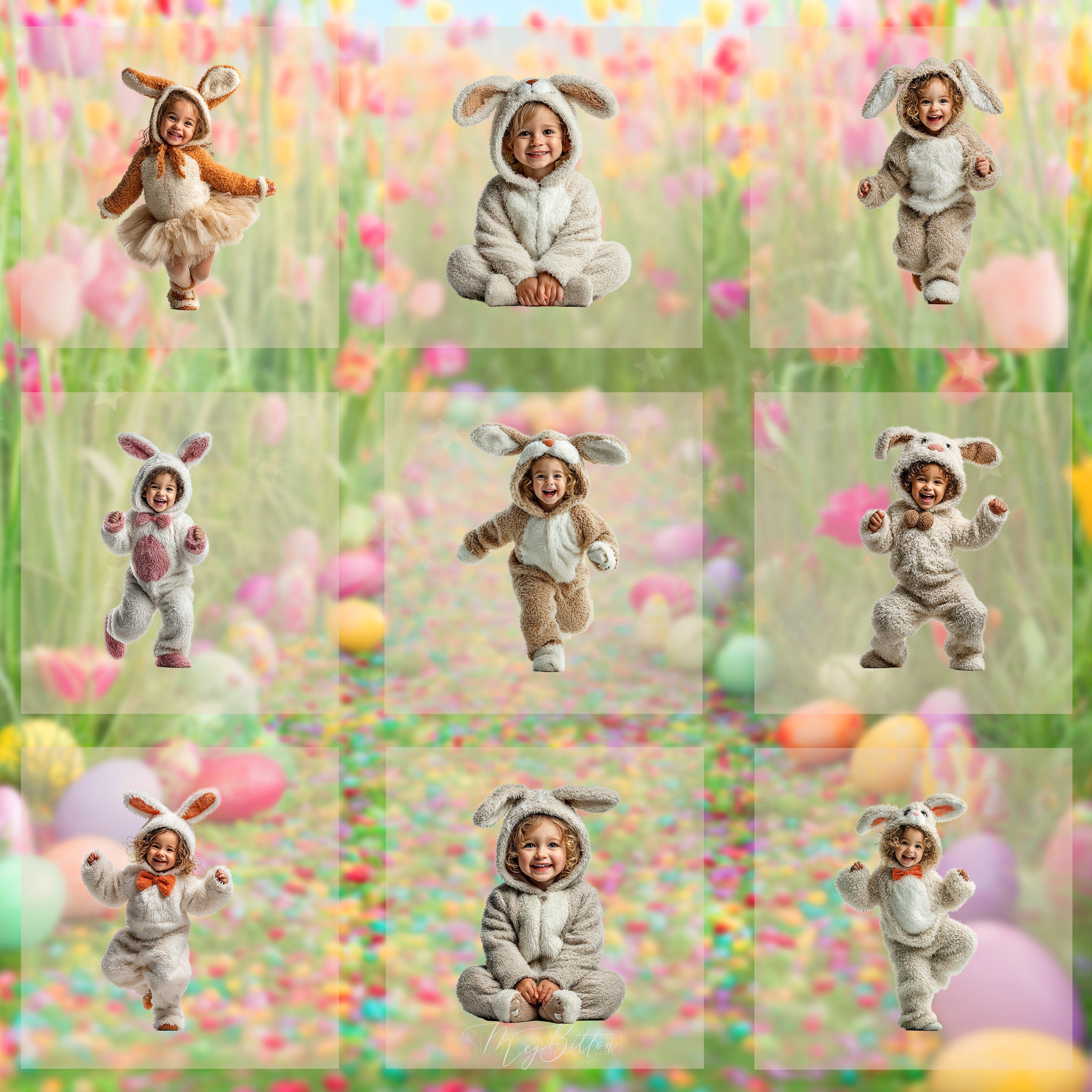 Magical Silly Bunny Model Overlays