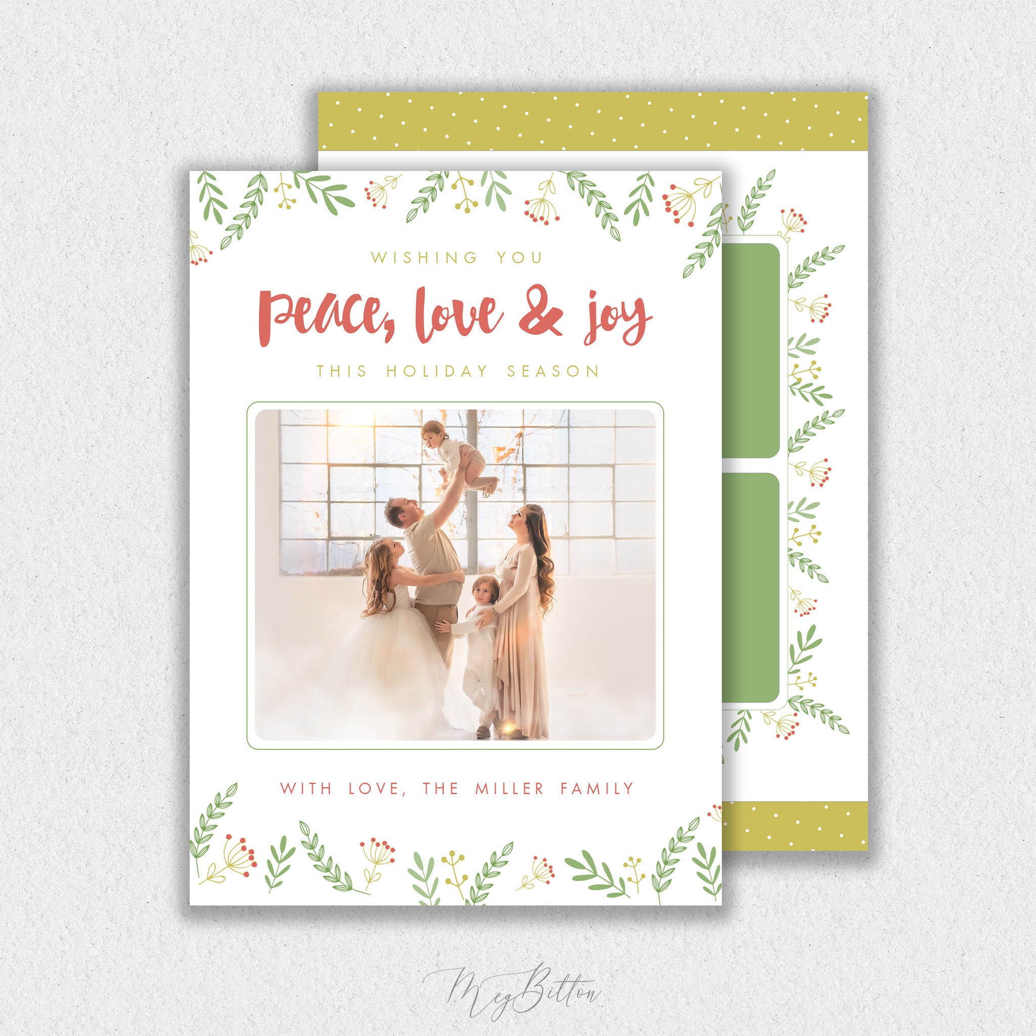 Christmas Card Template #13