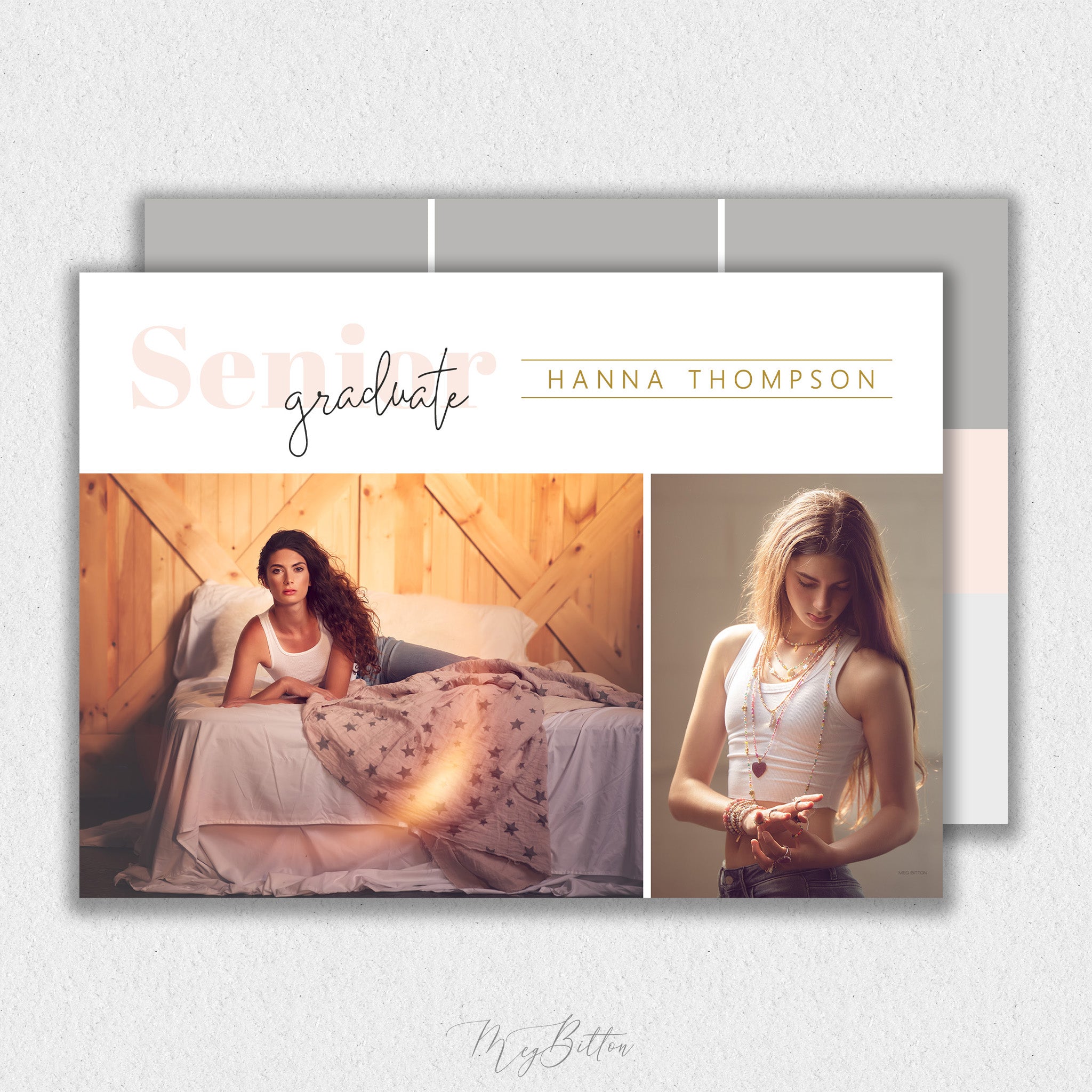 Girl Modern Senior Template