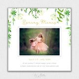 Spring Mini Session Template #4