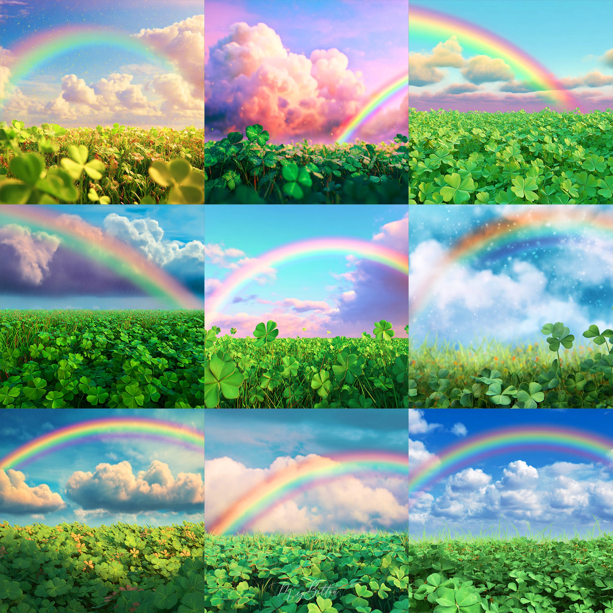 Field of Luck Background Bundle