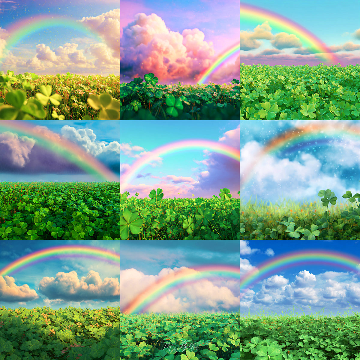 Field of Luck Background Bundle