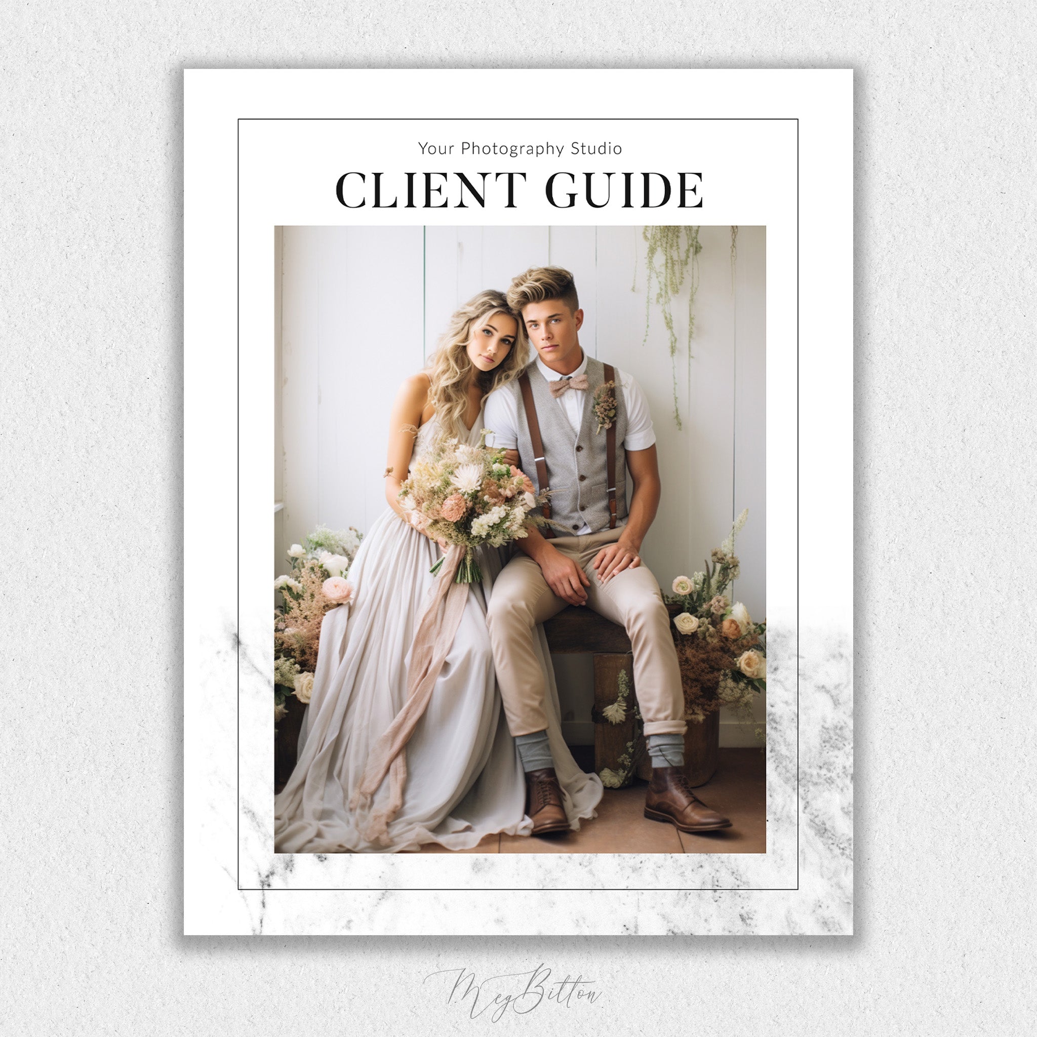 Modern Wedding Guide Template