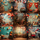 Ultimate Whimsically Retro Studio Background Bundle