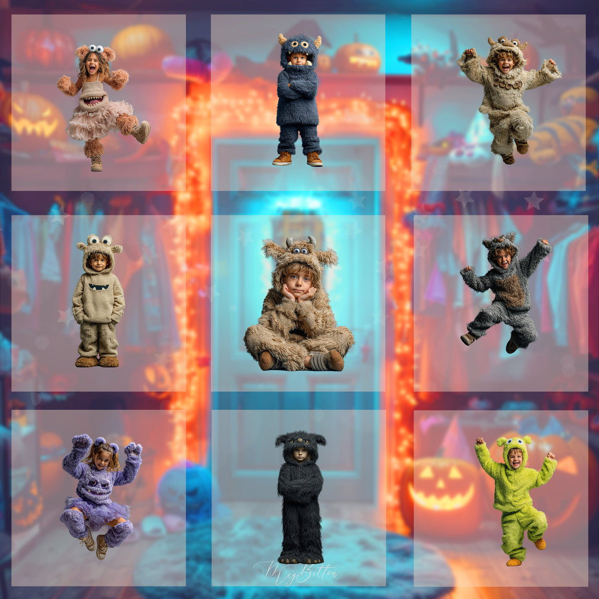 Magical Little Monster Model Overlays