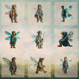 Magical Dragonfly Rider Model Overlays