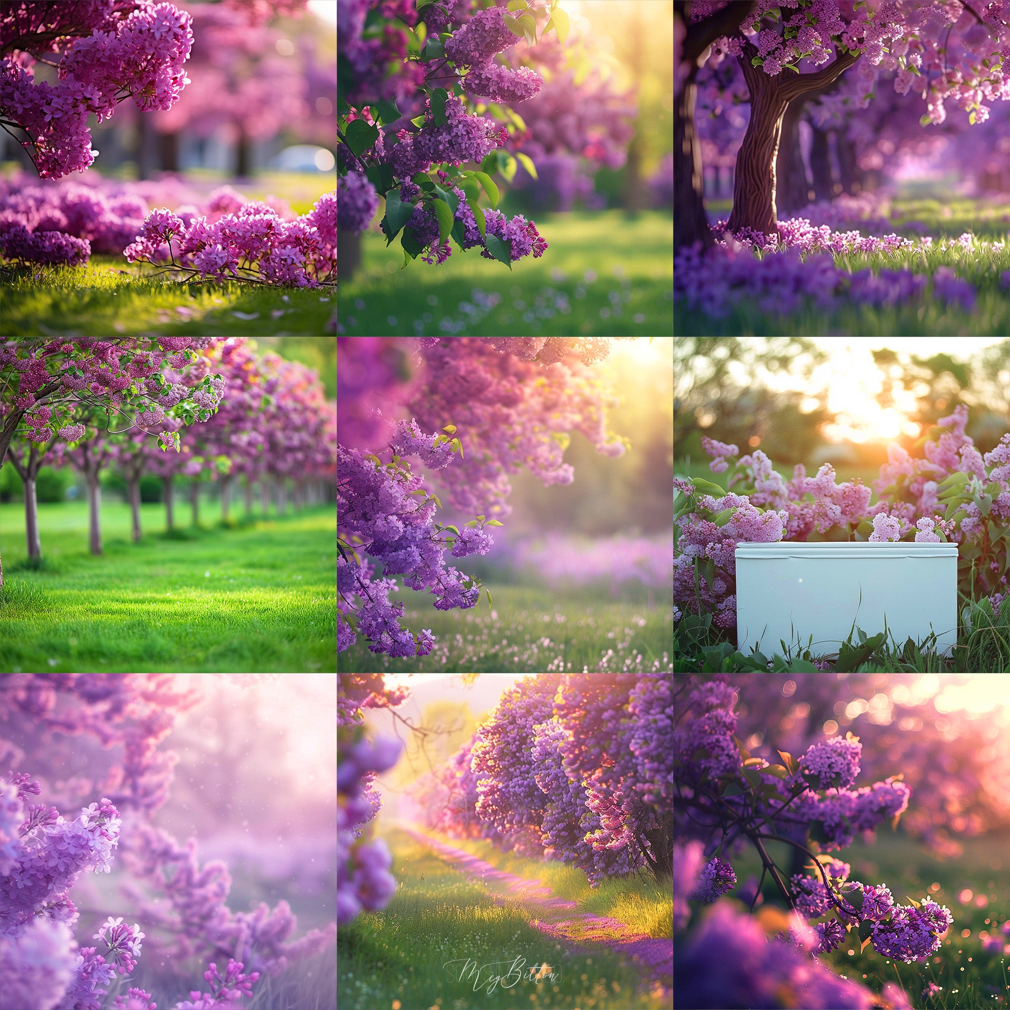 Ultimate Lilac Background Bundle