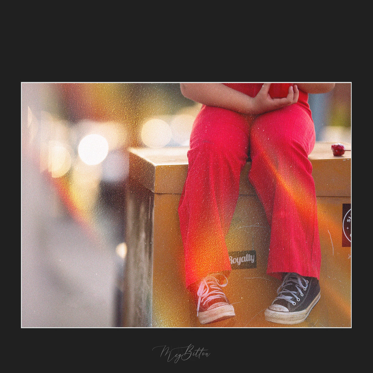 Magical Retro Light Leak Overlays