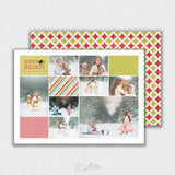 Holiday Collage Card Template