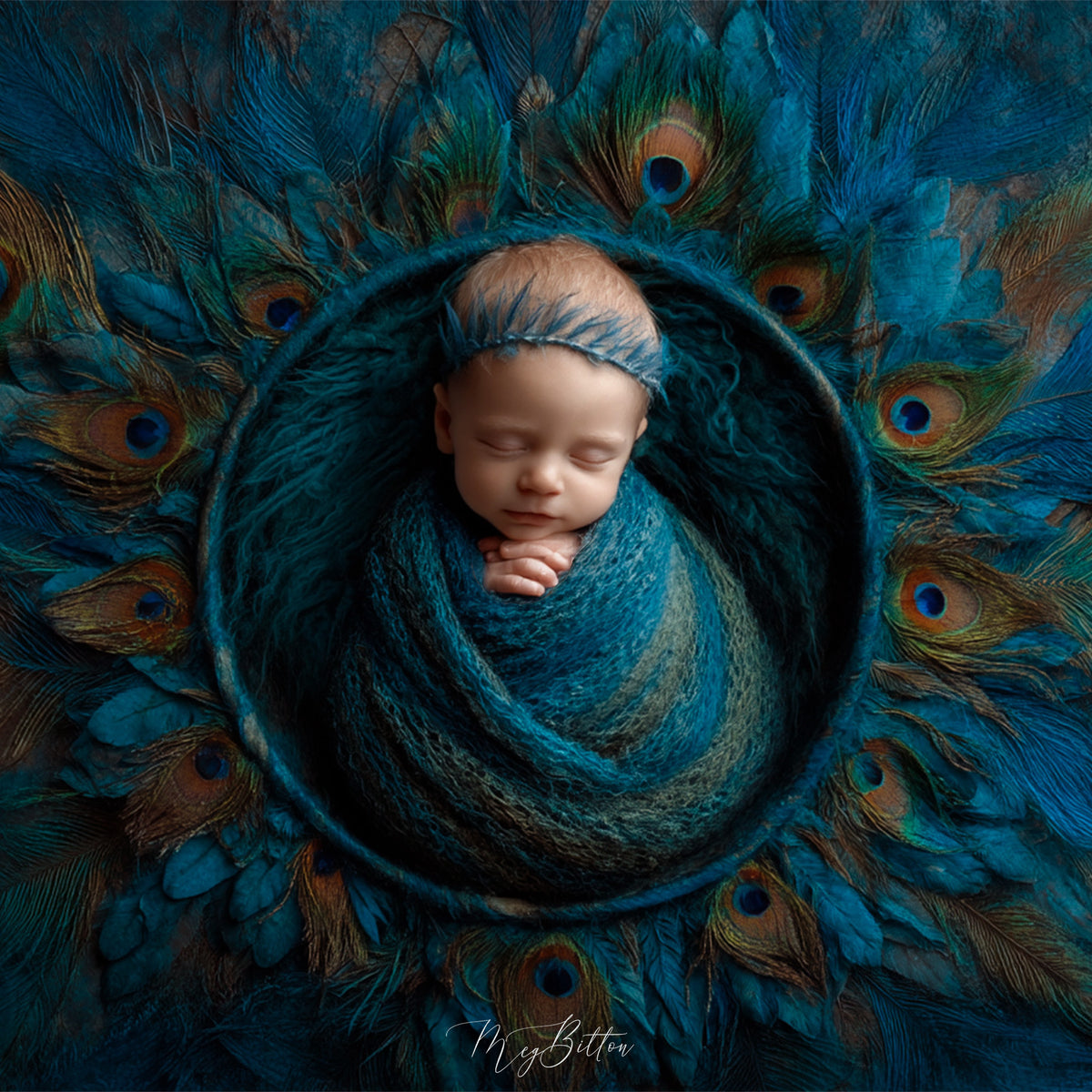 Newborn Kit: Precious Peacock