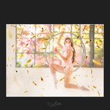 Magical Gold Confetti Overlays