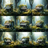 Forest Piano Background Bundle