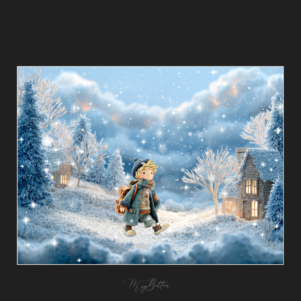 Magical Claymation Snow Overlays