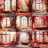 Ultimate Boho Valentine's Room Background Bundle