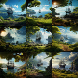 Ultimate Neverland Cove Background Bundle