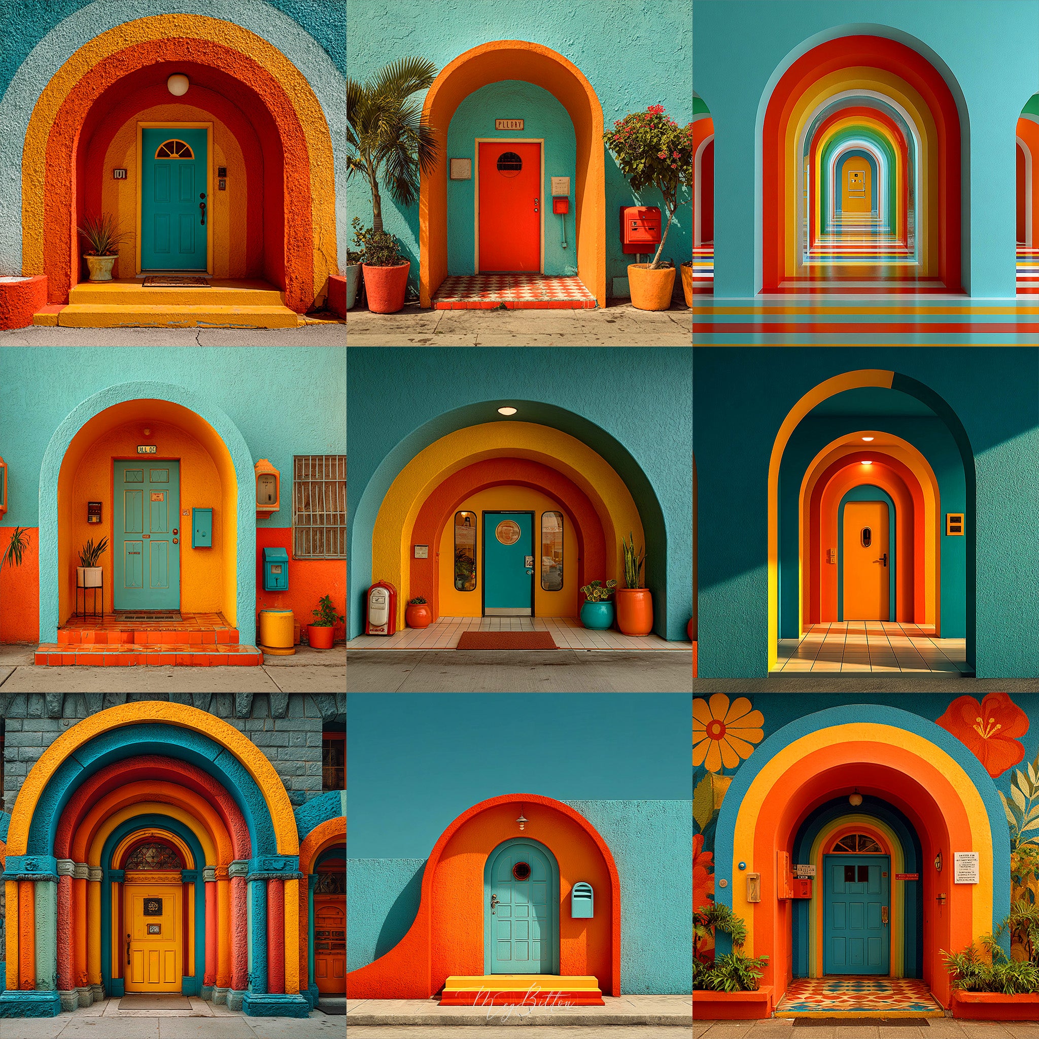 Retro Arch Background Bundle