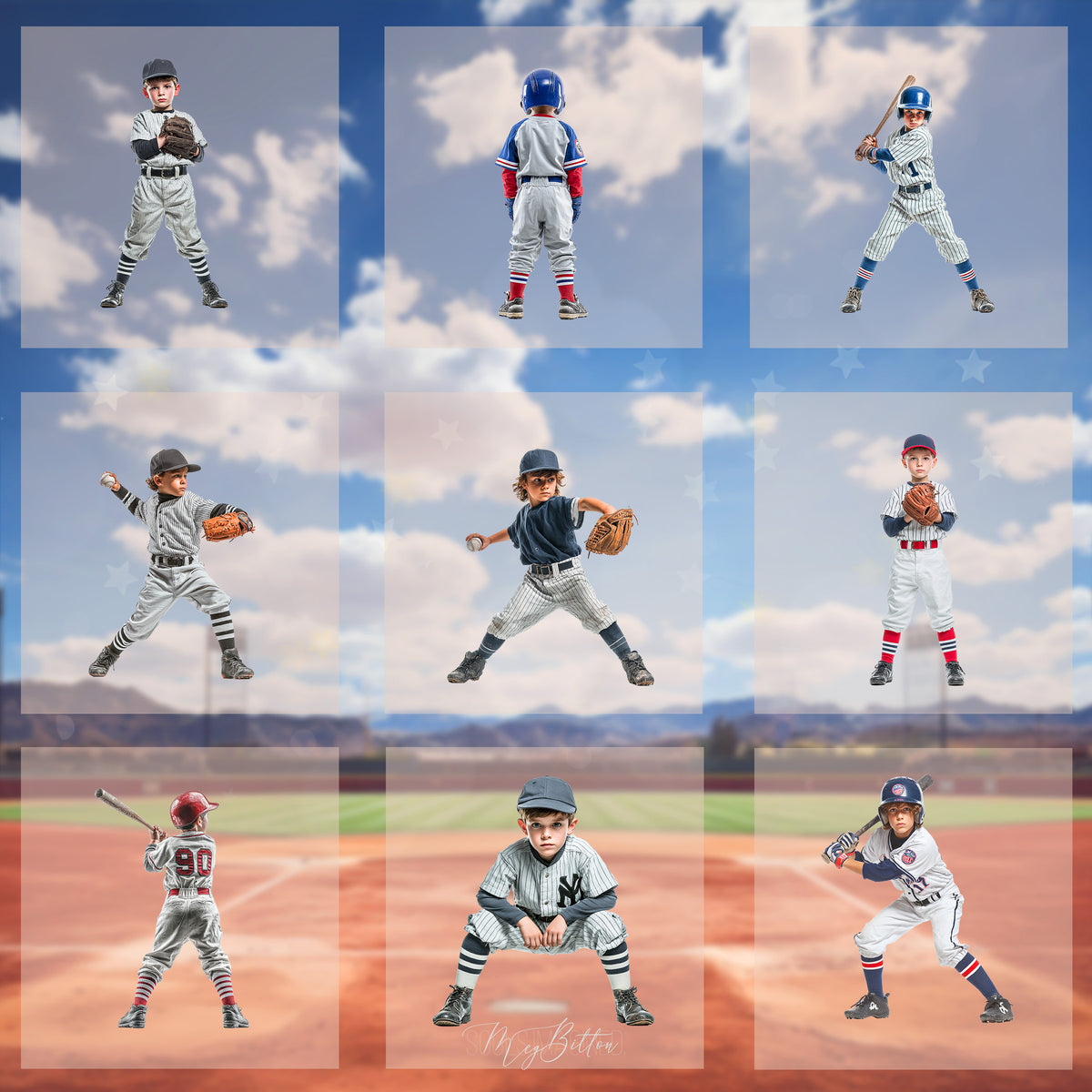 Magical Baseball Model Overlays