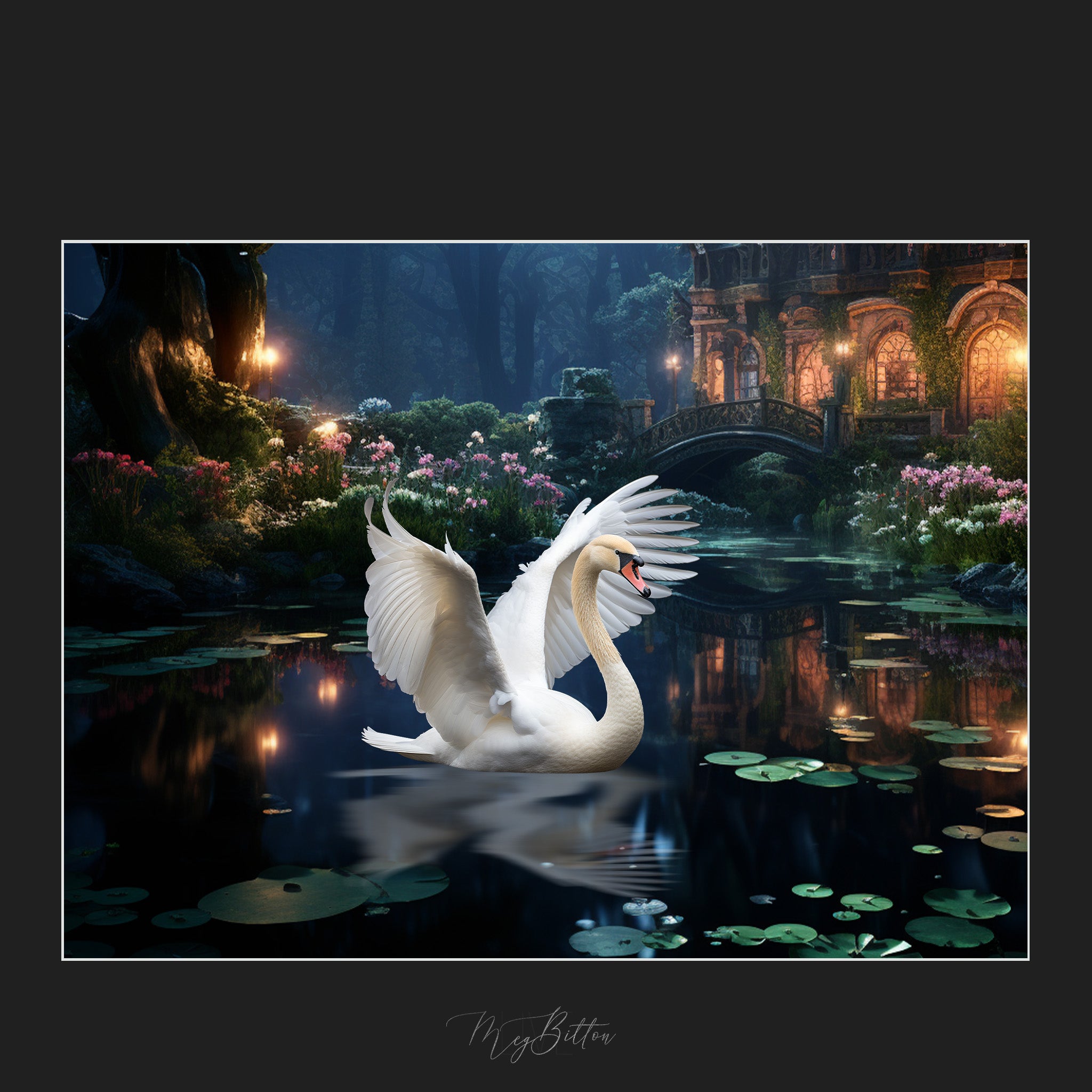 Magical Swan Overlays