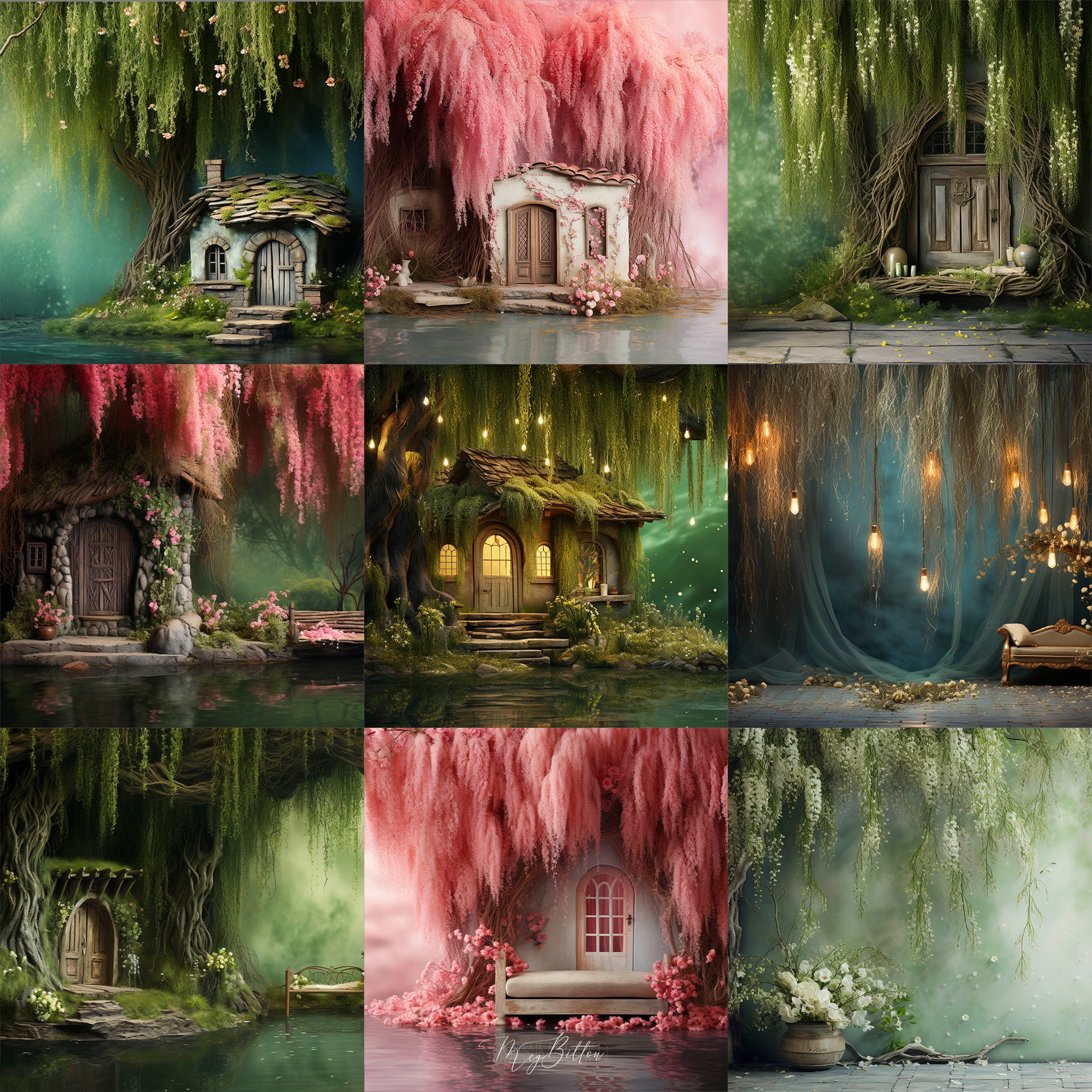 Ultimate Studio Willows Background Bundle