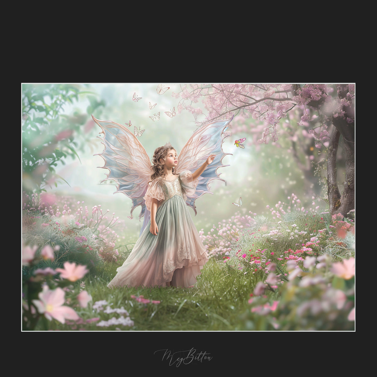 Magical Pastel Pixie Wings Overlays