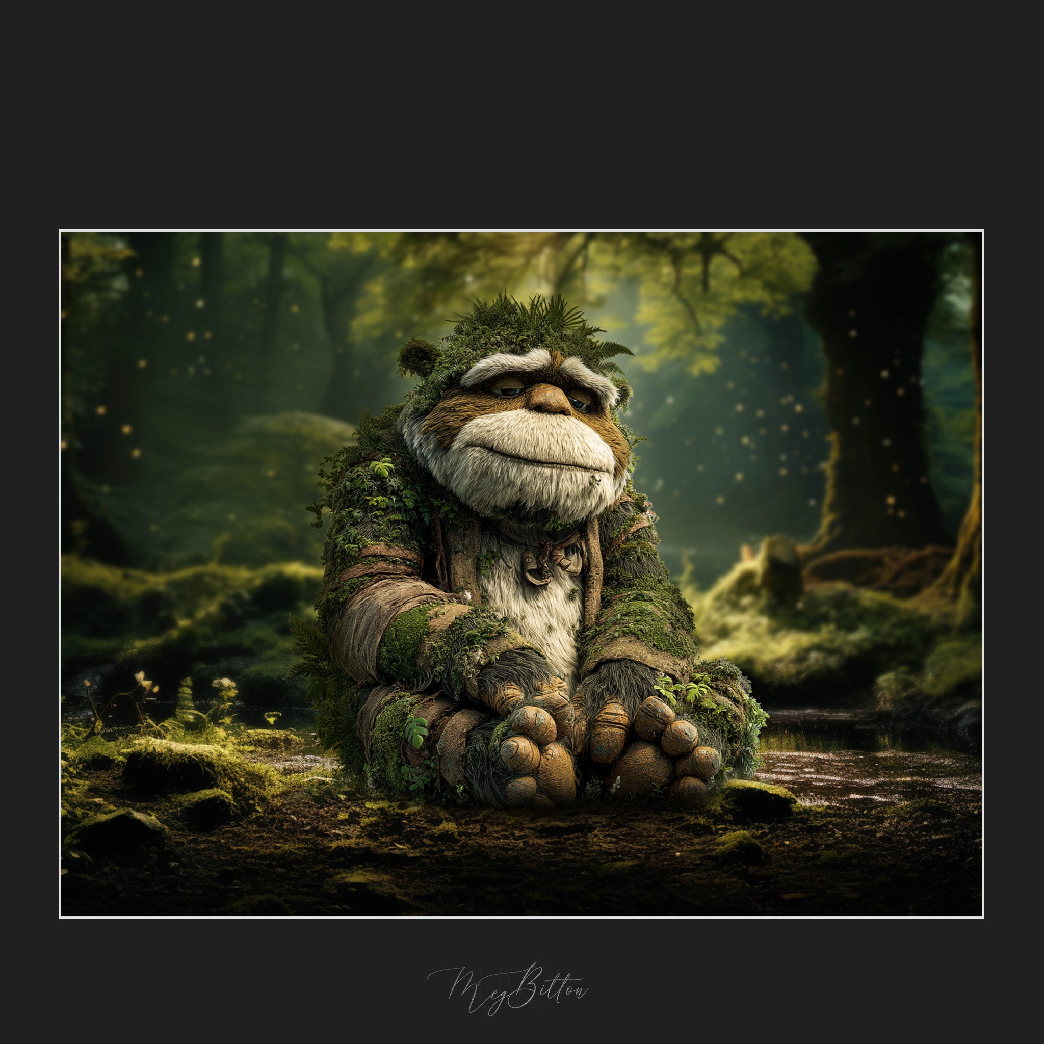 Magical Forest Monster Overlays