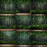 Rustic Shamrock Studio Background Bundle