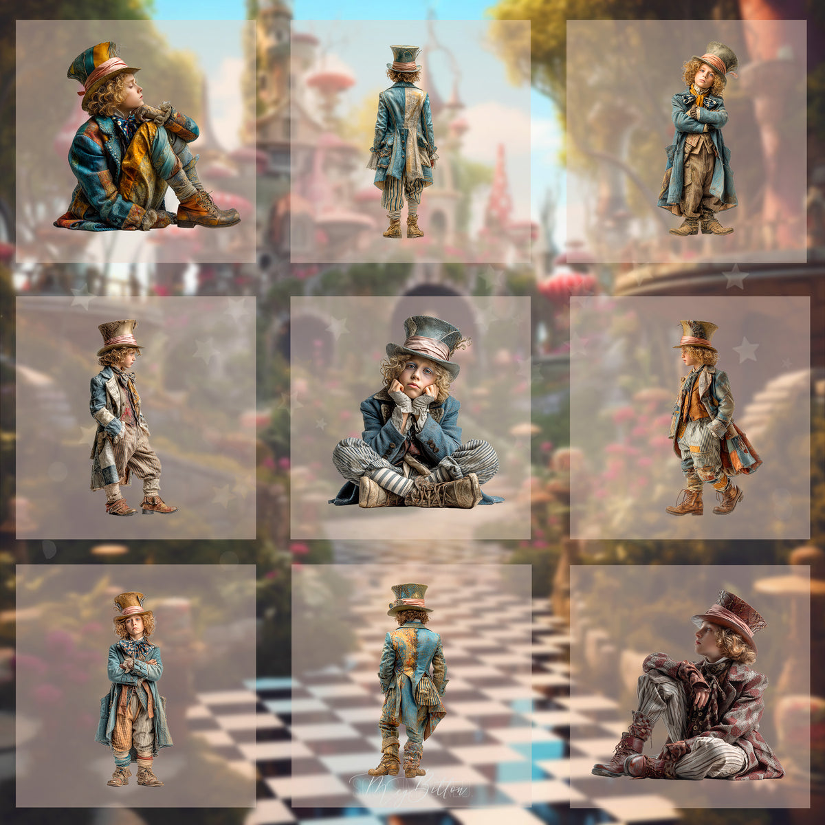 Magical Hatter Model Overlays