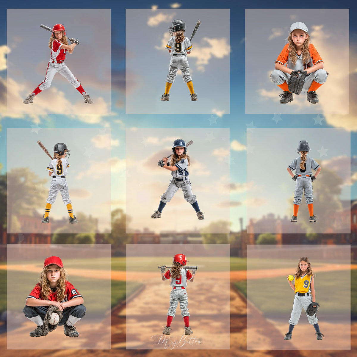 Magical Softball Model Overlays