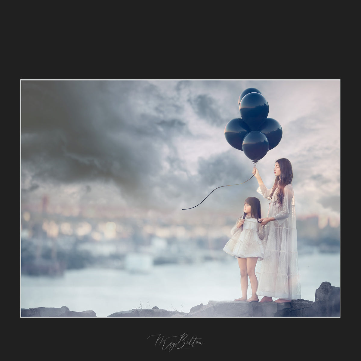 Magical Rain Storm Sky Overlays