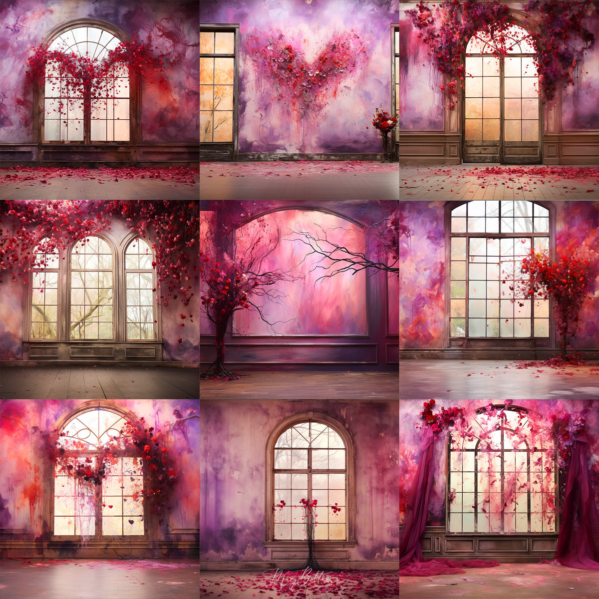 Ultimate Abandoned Valentine Background Bundle