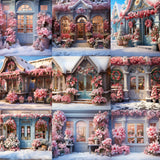 Winter Flower Shop Background Bundle - Meg Bitton Productions