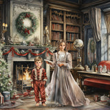 Illustrated Victorian Christmas Asset Pack - Meg Bitton Productions