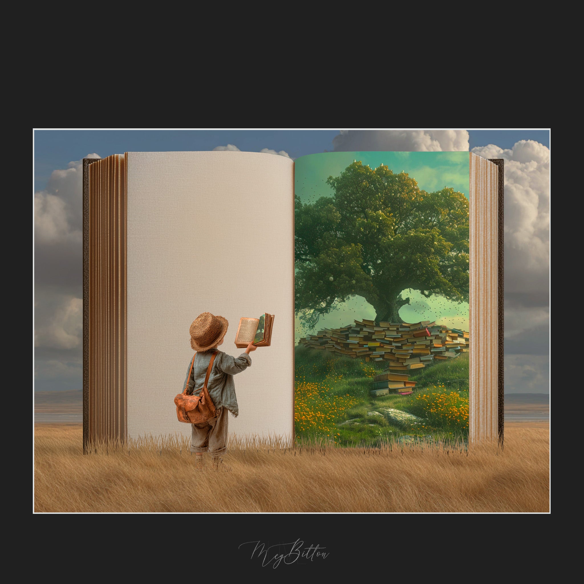 Magical Open Book Overlays