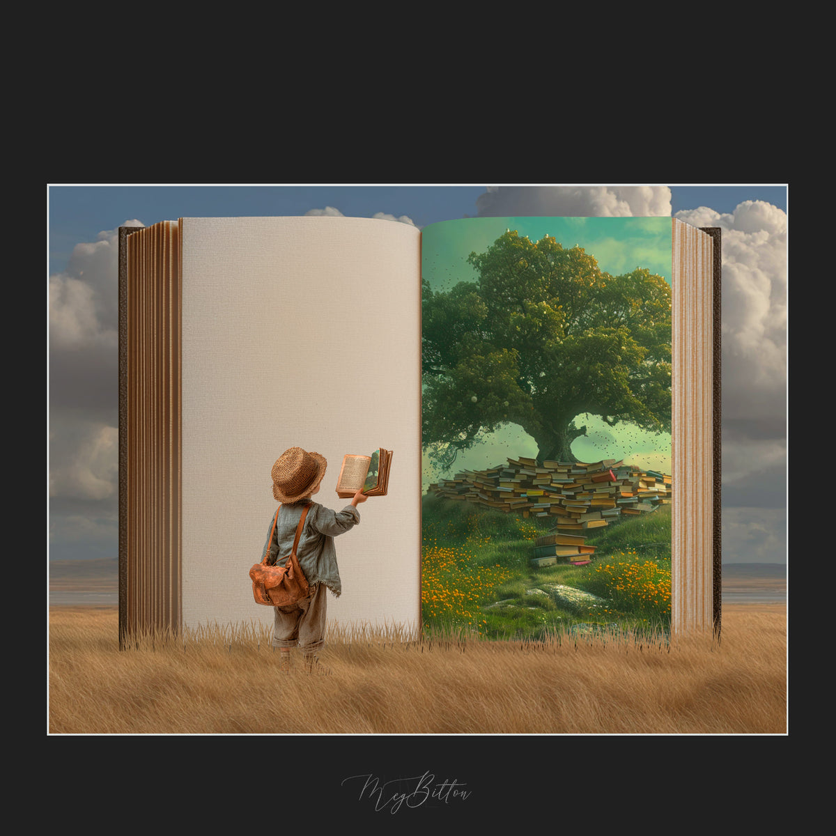 Magical Open Book Overlays