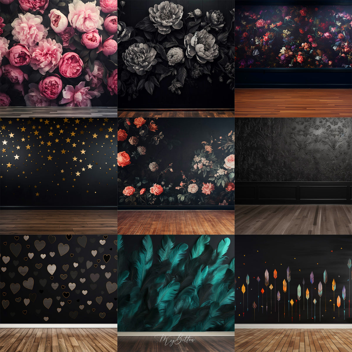 Ultimate Wallpaper Walls Background Bundle – Meg Bitton Productions