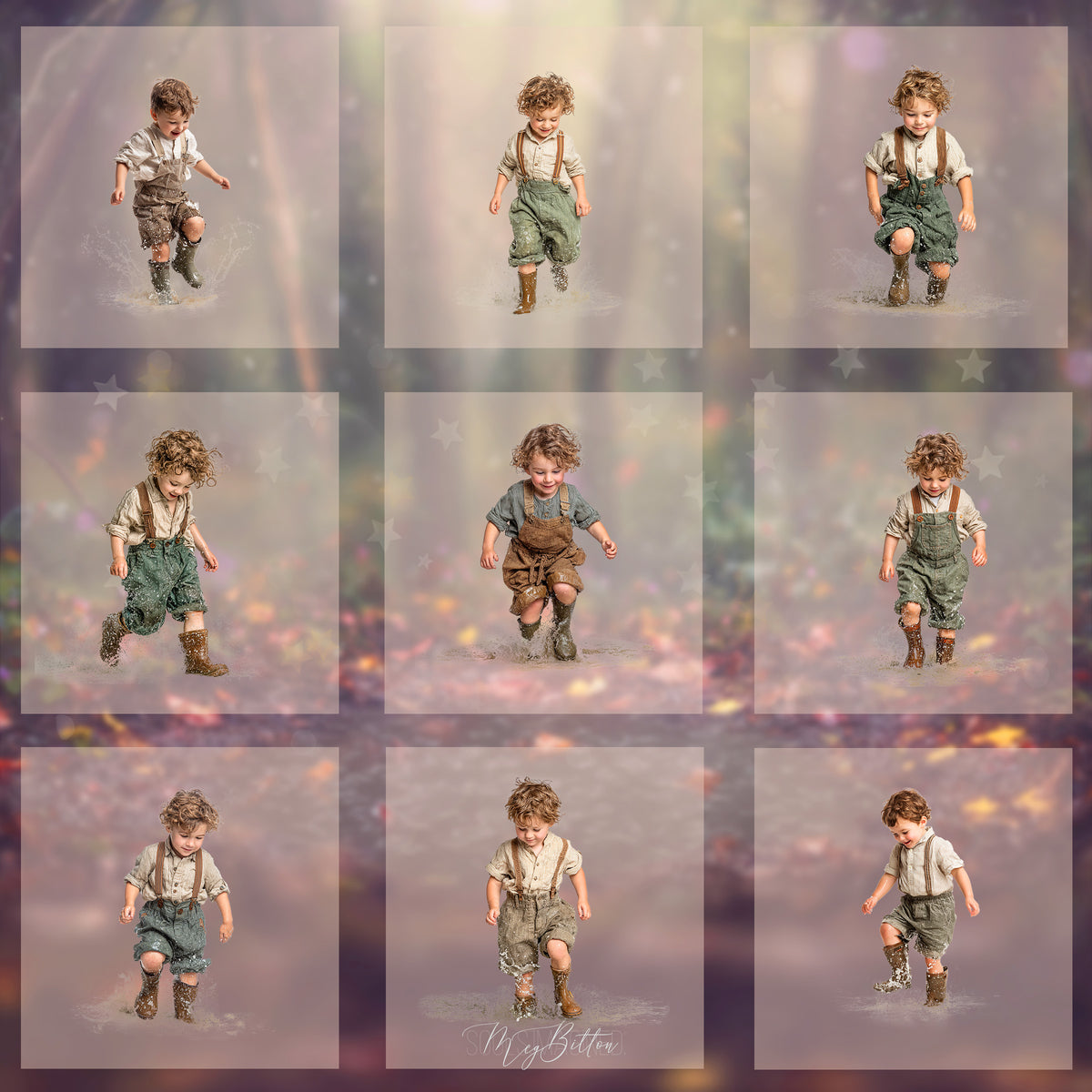 Magical Puddle Hopping Model Overlays