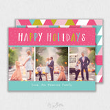 Colorful Holiday Card Template