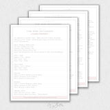 Wedding Contract Template